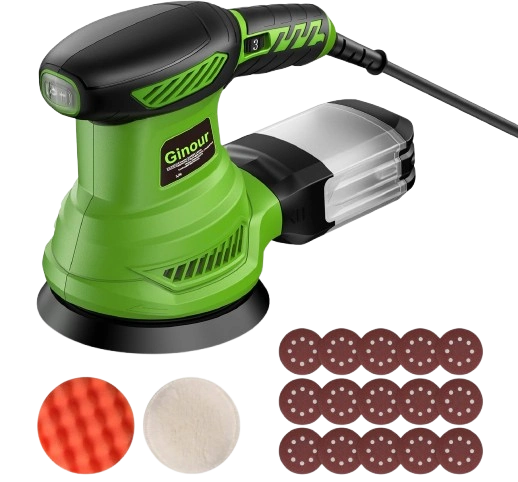 Ginour 300W Ponceuses Orbitale Puissante